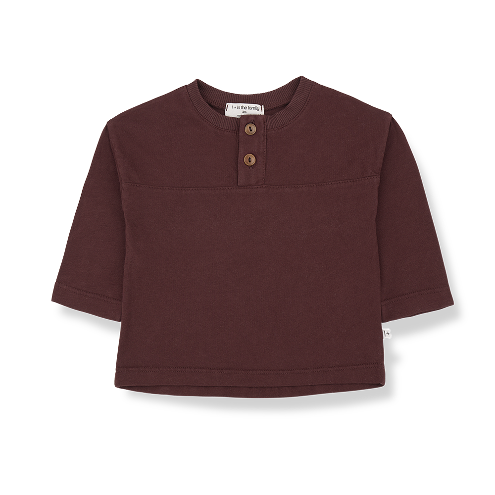 1+ In the family - Jan melanzana henley t-shirt