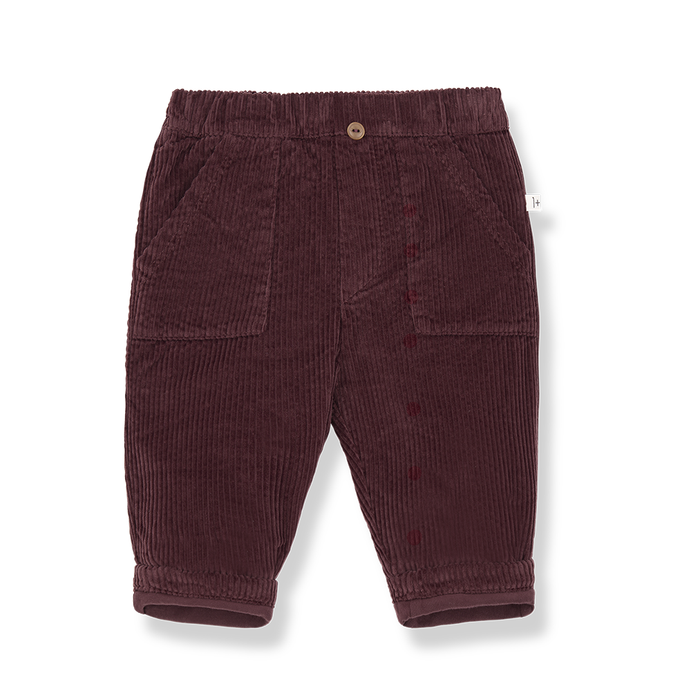 1+ In the family - Louis melanzana lined pants