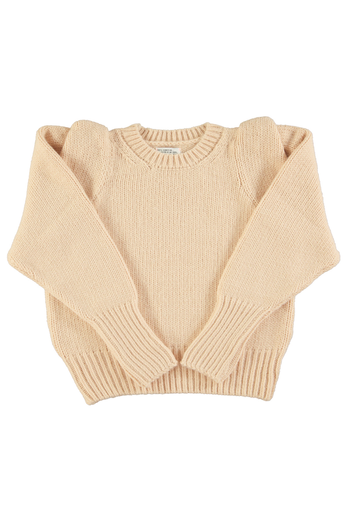 Sisters department - Knitted soft sweater ecru