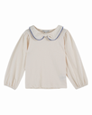 Emile & Ida – T-shirt met picotkraag (AC136) 