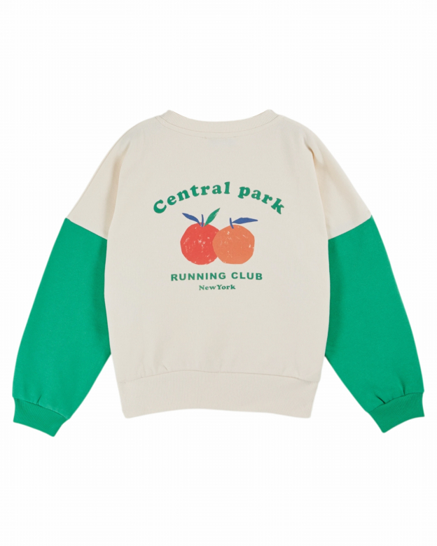 Emile & Ida – Sweater wasabi 'Central Park' (AC025) 