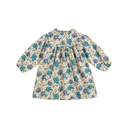 Babe & Tess – Midi dress Teresa turquoise bloemenprint