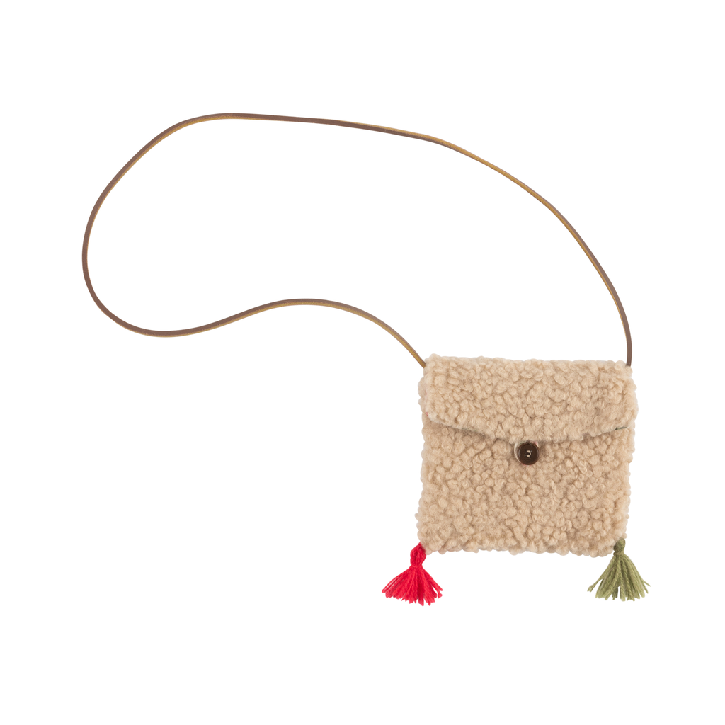 Babe & Tess – Teddy schoudertasje met kwastjes