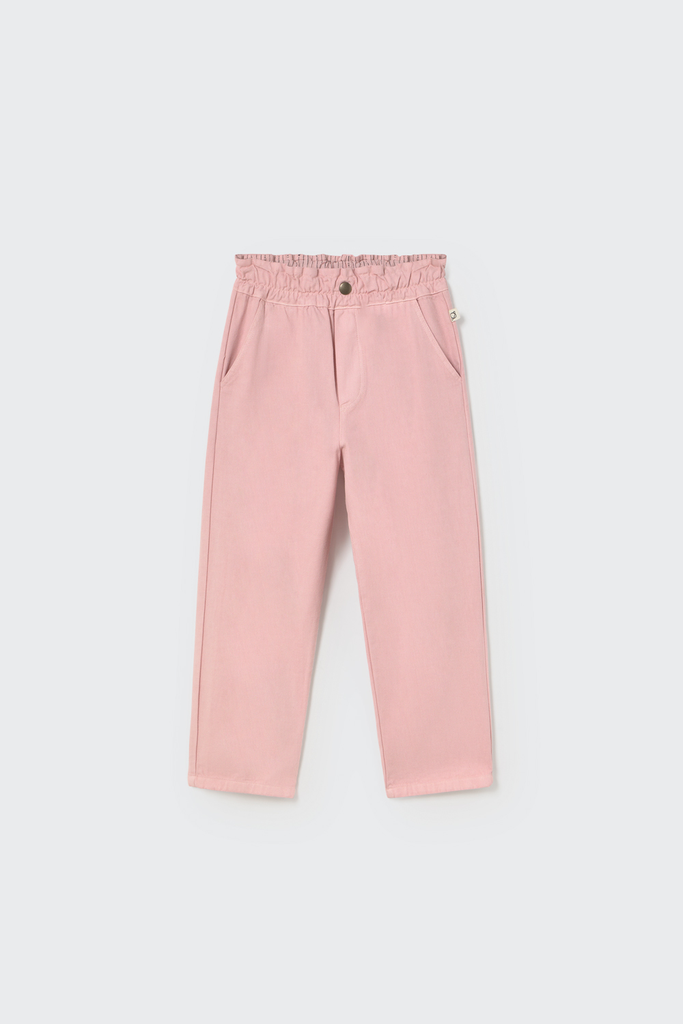 Cozmo – Twill broek in zilverroze katoen PAOLAK313w5 