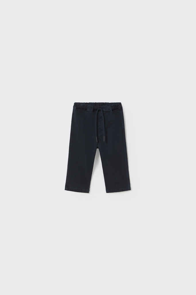 Cozmo – Navy babybroek BORNEO263w5 in peach twill 