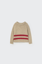 Cozmo – Tweed babytrui IDAHO228w5 in stone red 