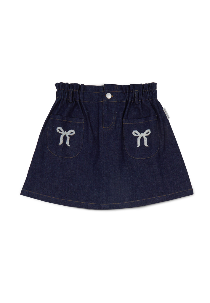 Mipounet - Mariane Denim Skirt (Blue) 