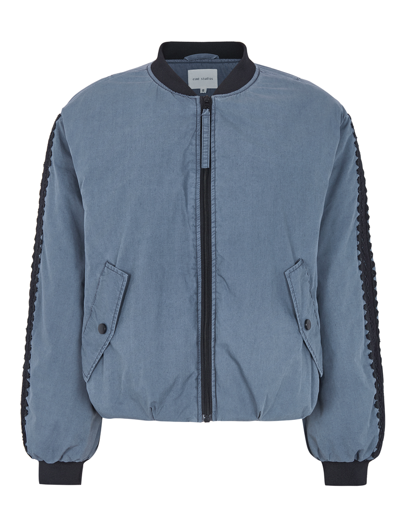 Esmé Studios – Malula Bomber Jacket (Blue Nights)