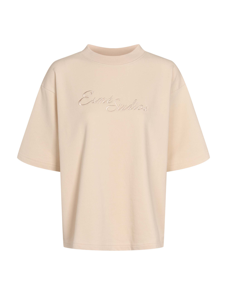 Esmé Studios – Lyla Boxy Tee (Sheer Bliss) 