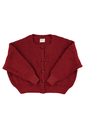 Sisters department - Knitted soft cardigan (bordeaux)
