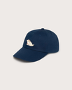 Thinking MU – Chris Cap met Hond in Navy 