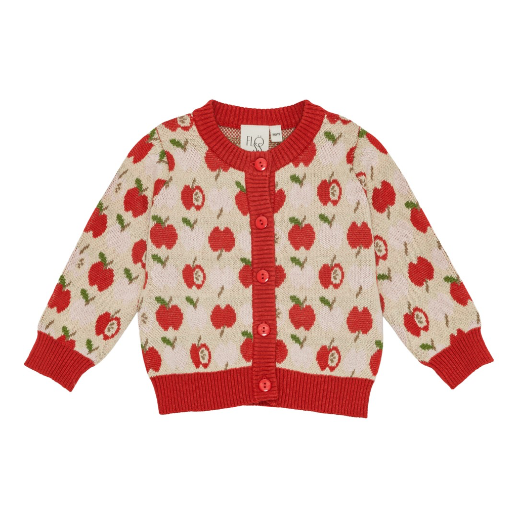 Flöss - Apple Knit baby cardigan 