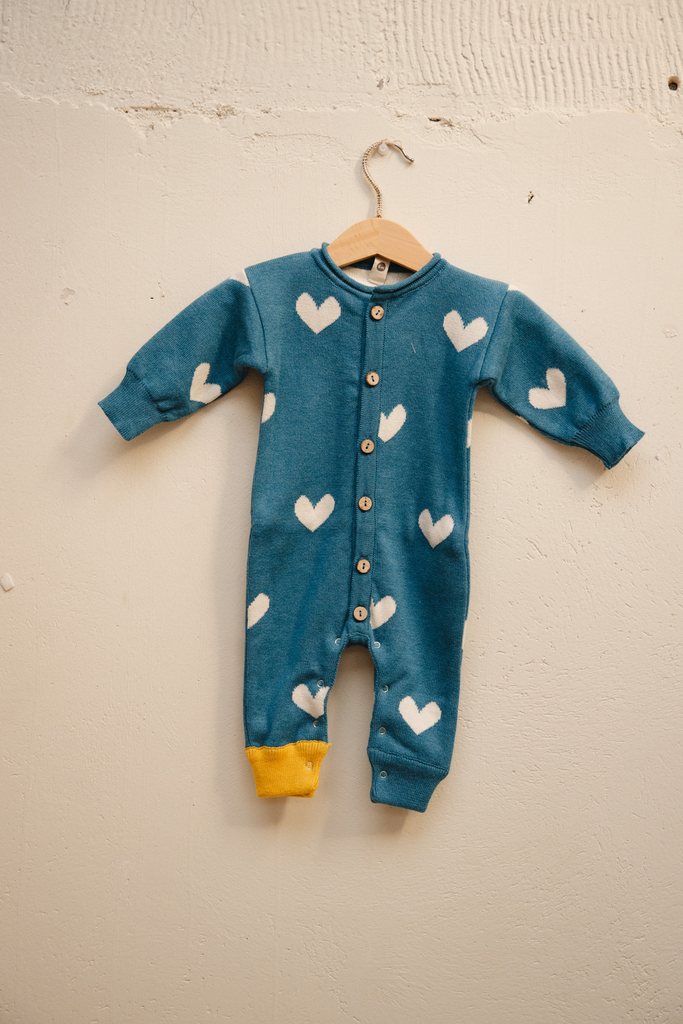 Bayiri - Lovely whale blue jumpsuit
