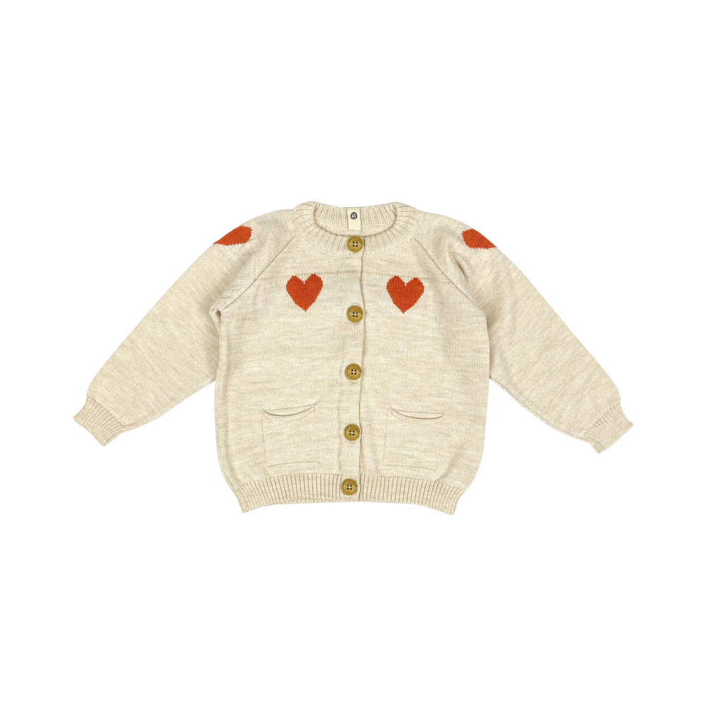 Bayiri - Dancing hearts cardigan