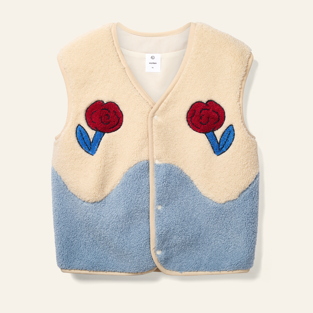 Wynken - Dancing Dahlia gilet