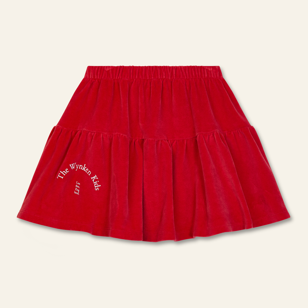 Wynken - Sloth skirt (Ladybird red)