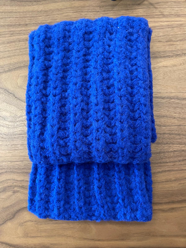 Ln - Chunky Scarf Eternal blue