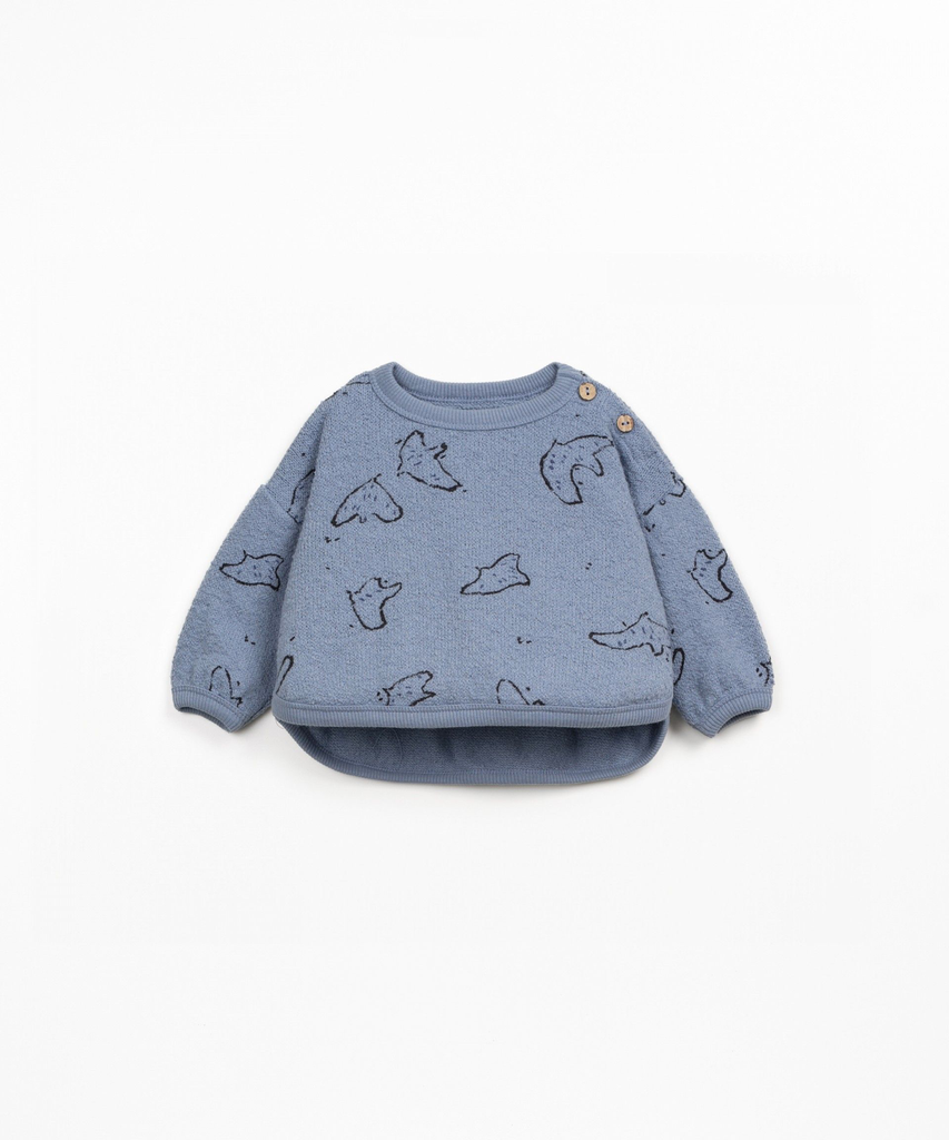 Play up - Printed jersey sweater (1AR11353) (9 maand)