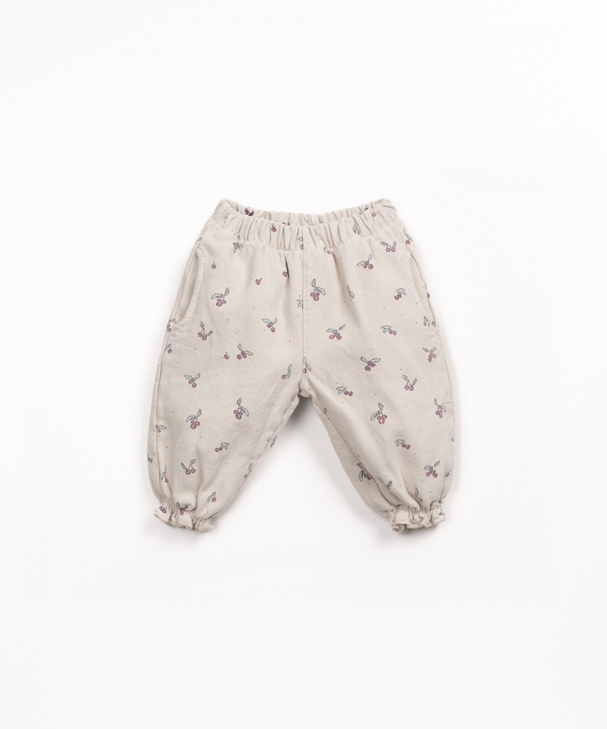 Play up - Printed twill trousers