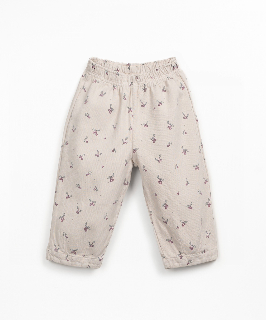 Play Up - Printed twill trousers (4AR11603)