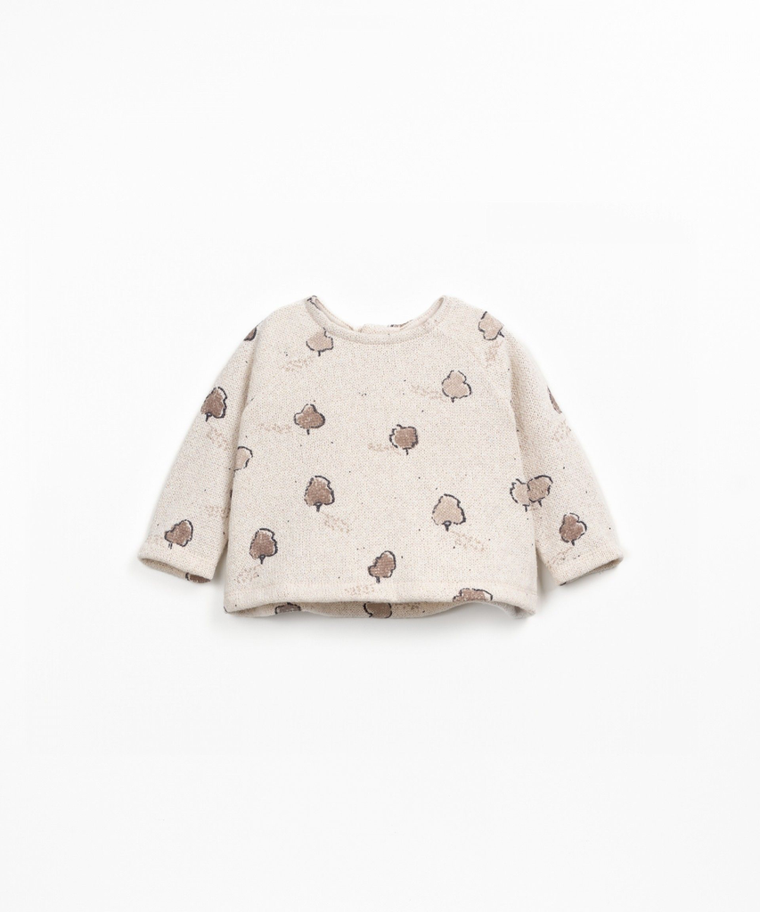 Play up - Printed jersey sweater (0AR11353)  