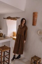 Studio Boheme - Vermont women's corduroy dress - Cocoa