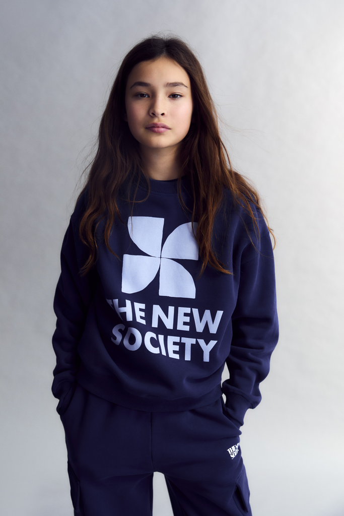 The new society - Teen sweater (Infinite navy)