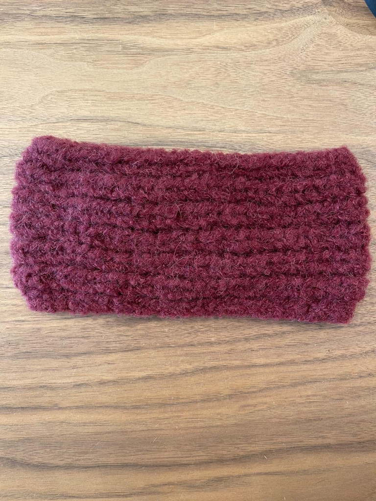 Ln - Burgundy 20's style headband