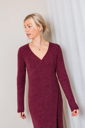 Ln - Wrap dress Burgundy 