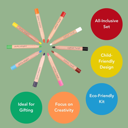 Cotton twist - Regenboog aquarelpotloden 