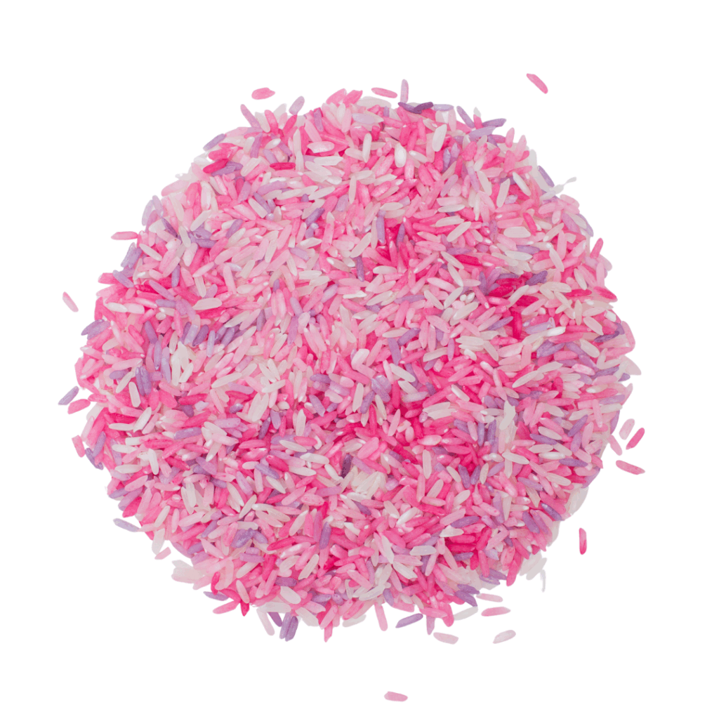 Leuk met Letters – Speelrijst Prinsessen Mix (250 g)