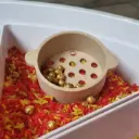 Sensoryfun - Zeefje voor speelrijst / speelparels