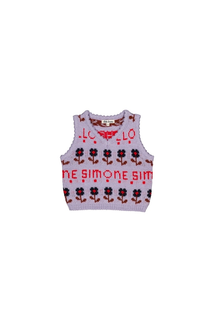 Hello Simone - Pepette vest simone parme