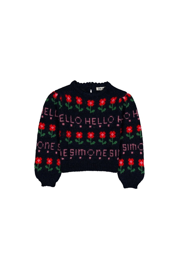 Hello Simone - Cleophee sweater simone navy
