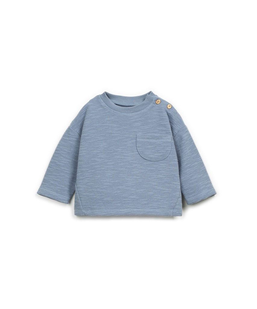 Play Up - Rib LS t-shirt BB (watercolor)
