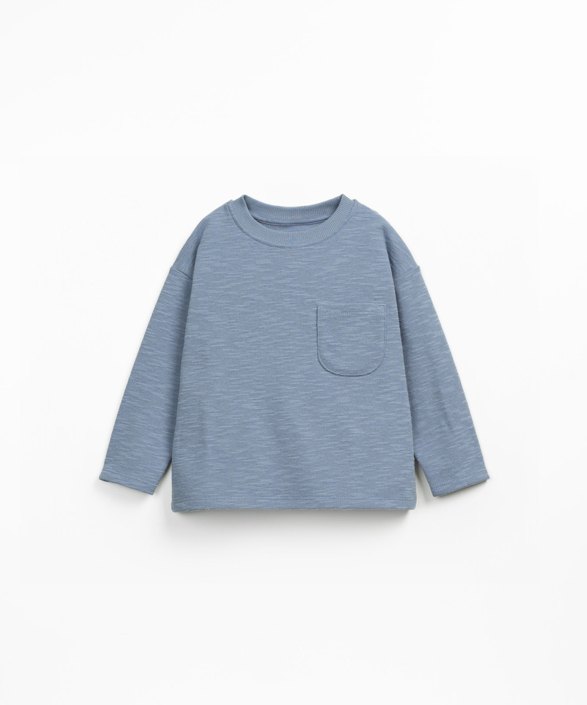 Play Up - Rib LS t-shirt (watercolor)