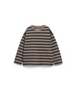 Play Up - Striped jersey LS t-shirt (grafite)