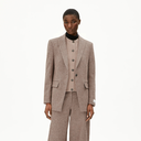 ArmedAngels - Mikulaa tweed blazer (Walnut cream) 