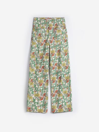 Bobo choses - Herbalist twill cropped broek  (XS - 34)