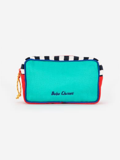 Bobo choses - Color block cotton pouch
