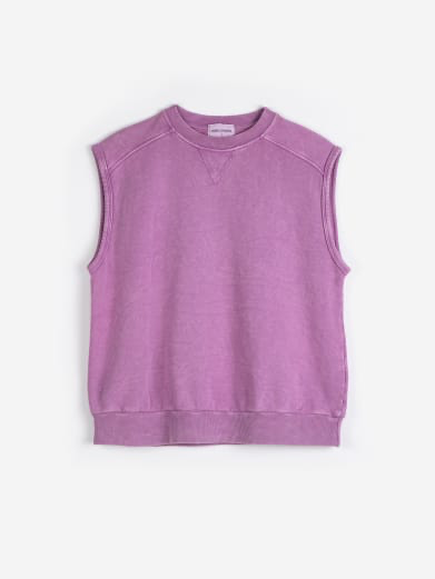 Bobo choses - Washed Sleeveless Sweatshirt (XL - 42)