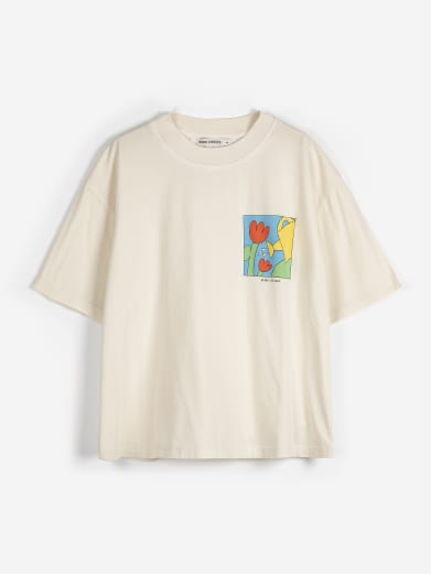Bobo choses - Bobo Gardening Time Cropped T-Shirt (XS - 34)