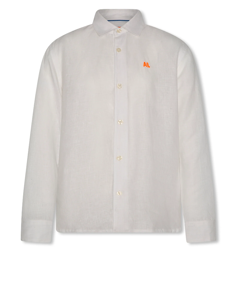 Ao76 - Bart Shirt Logo White