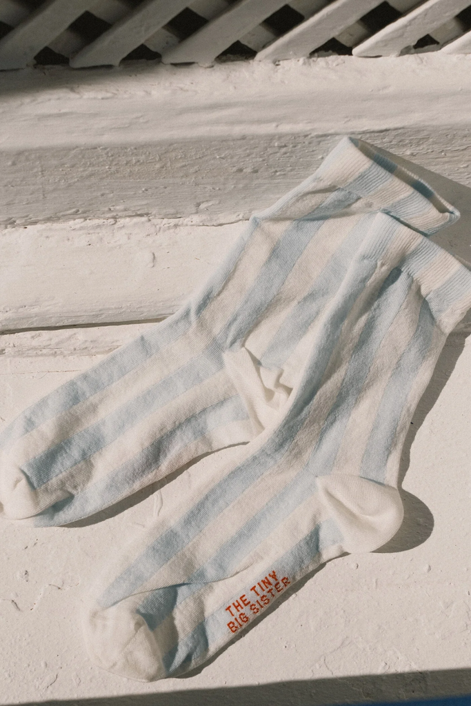 Tiny Big sister - Striped medium socks