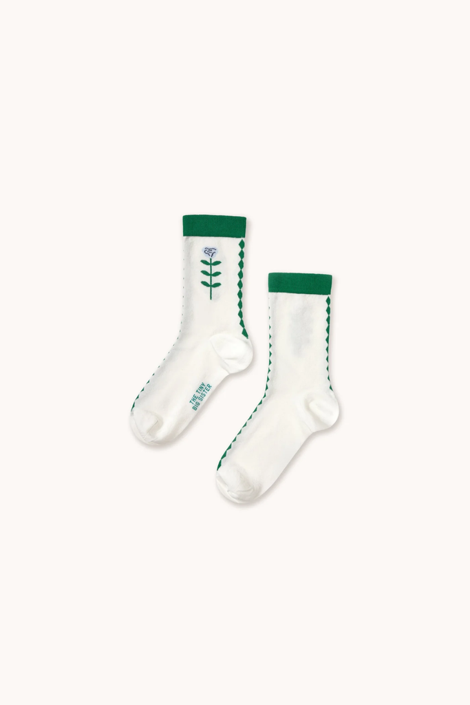 Tiny Big sister - Diamonds medium socks