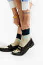 Indee - Various socks with logo off white