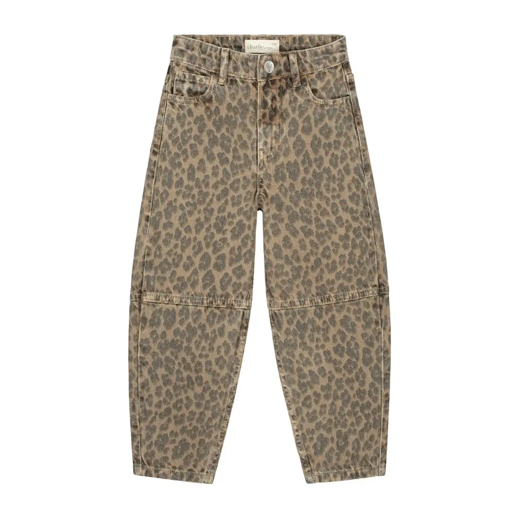 Charlie Petite - Lou balloon jeans (tiger)