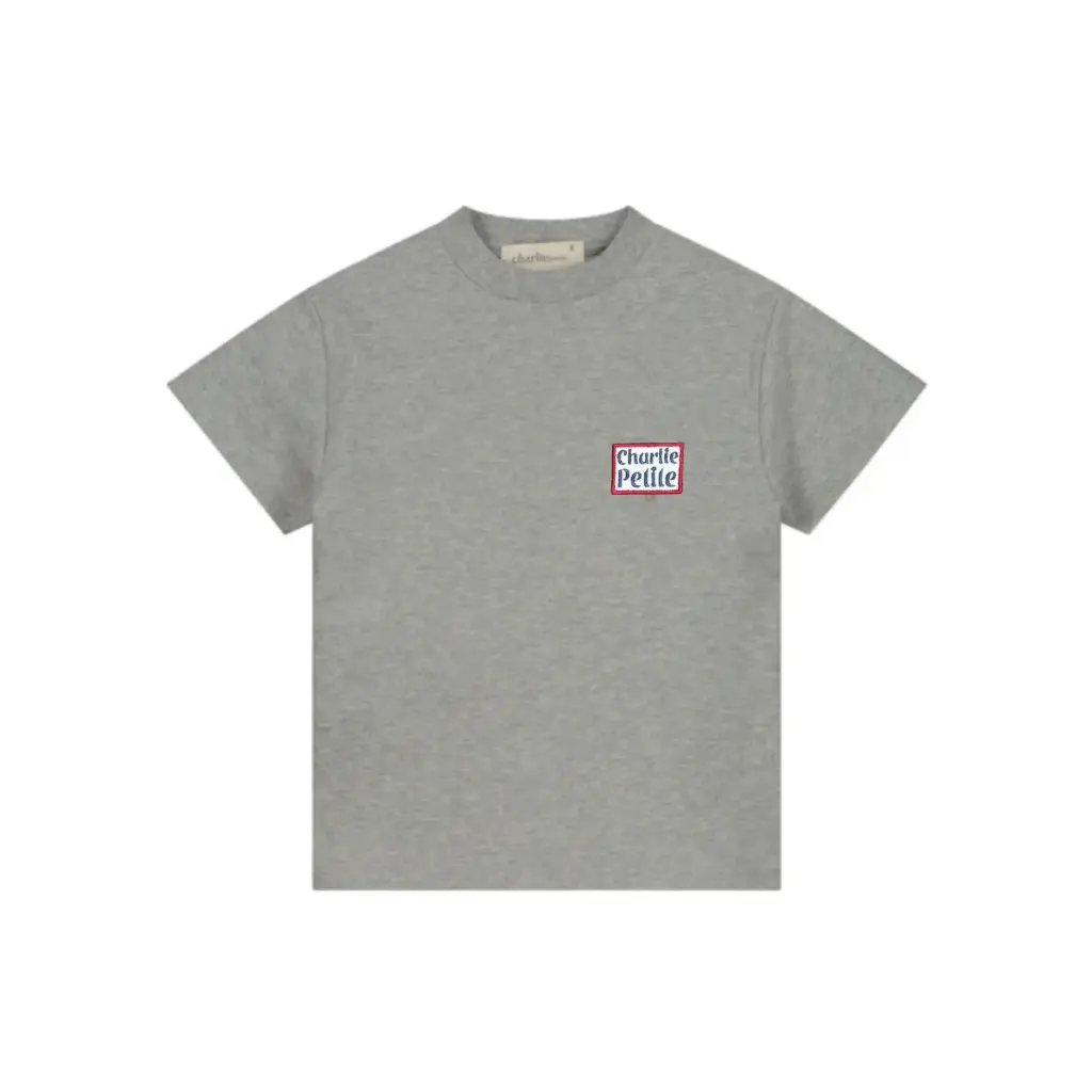Charlie Petite - Pedro T-shirt (grey melange)