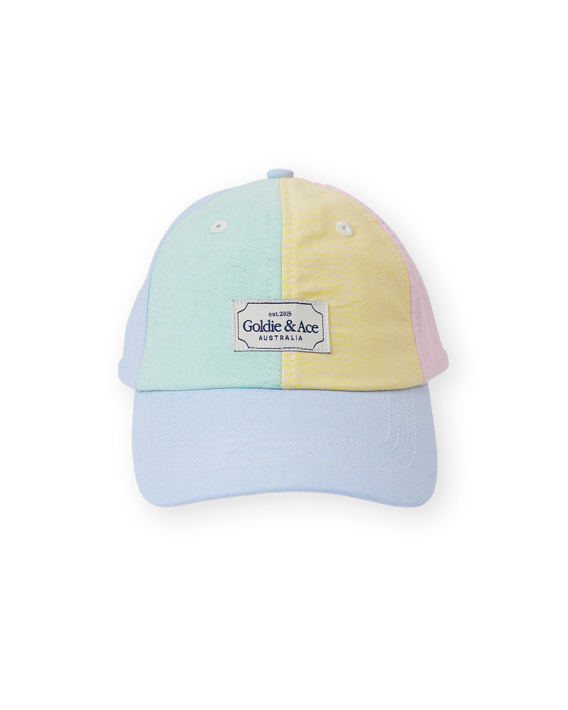Goldie and Ace - Colour block tate cap (4 jaar)