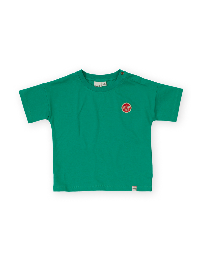 Goldie and Ace - Essential logo t-shirt green (2 jaar)